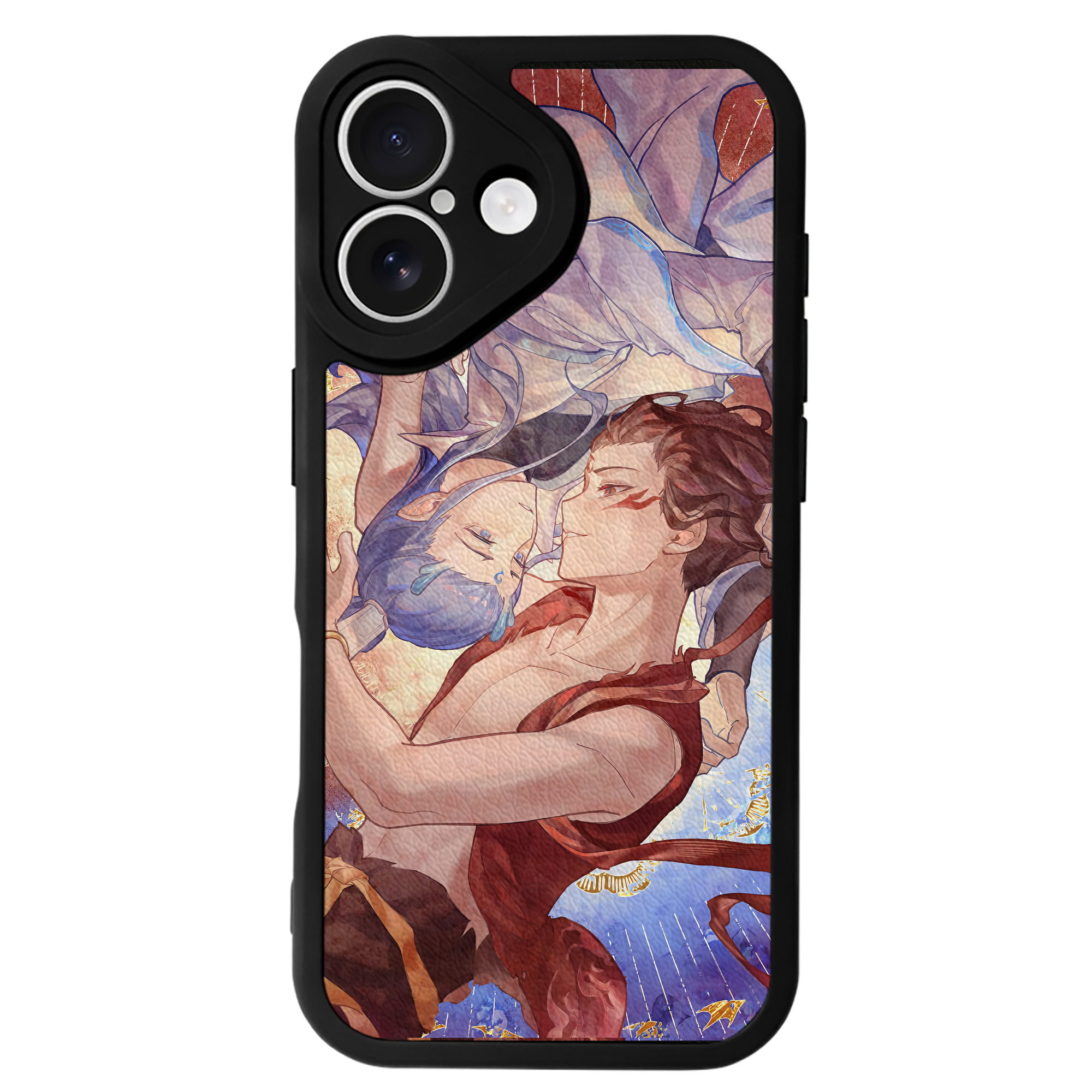 （画像用） Ne Zha 2 ナタ 魔童の大暴れ 【iPhone 16シリーズ対応】シリコンスマホケース（レザー調） 材質：シリコン